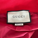 Gucci Red GG Monogram Striped Track Jacket