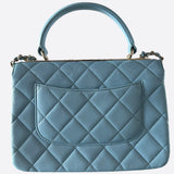 Chanel Baby Blue Small Top Handle Bag