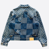 Louis Vuitton Nigo Blue Monogram Denim Jacket