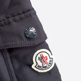 Moncler Navy Algeiba Quilted Bomber Jacket