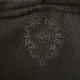 Chrome Hearts Black & Blue Script Logo Thermal Zip Up Hoodie