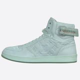 Louis Vuitton White Monogram Rivoli High Top Sneakers