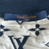 Louis Vuitton Navy & White Monogram Sweater