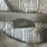 Dior Grey & Purple Oblique Logo Hoodie