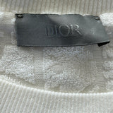 Dior White Oblique Towel T-Shirt