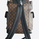 Louis Vuitton Brown Macassar Monogram Christopher Backpack