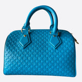 Louis Vuitton Blue Nano Monogram Speedy 20