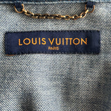 Louis Vuitton Blue Denim Button Up Shirt