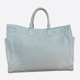 Louis Vuitton White Ornament Monogram Sac Plat 24H Tote Bag