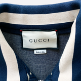 Gucci Blue & White GG Jacquard Monogram Track Top