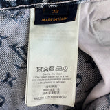 Louis Vuitton Purple & Blue Monogram Carpenter Jeans