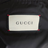 Gucci Blue GG Monogram Long Puffer Jacket