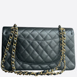 Chanel Black Caviar Quilted Medium Flap Bag