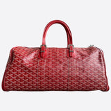 Goyard Red Croisiere 40 Duffel Bag