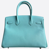 Hermes Blue Atoll Epsom Birkin 30