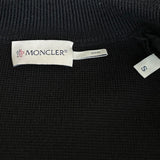 Moncler Black Tricot Puffer Cardigan