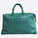 Goyard Green Bowling 45 Duffel Bag