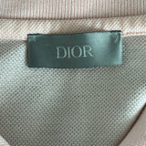 Dior Kaws Pink Embroidered Polo