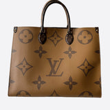 Louis Vuitton Brown Reverse Monogram OnTheGo Tote GM