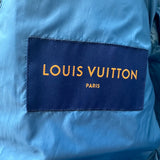 Louis Vuitton Ice Blue Flower Monogram Puffer Jacket