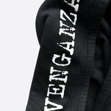 Chrome Hearts Black & White Miami Exclusive Abstrakto Hoodie