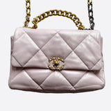 Chanel Light Pink Large 19 Flap Bag