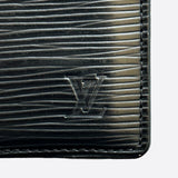 Louis Vuitton Black EPI Embossed Logo Cardholder