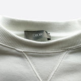 Dior Kenny Scharf White Embroidered Logo Sweater