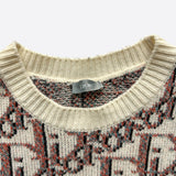 Dior Brown Oblique Wool & Cashmere Knit Sweater