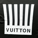 Louis Vuitton Black Barcode & Earth T-Shirt