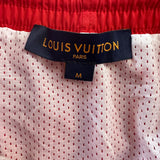 Louis Vuitton Red Monogram Swim Shorts