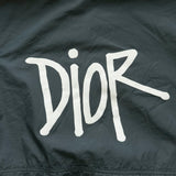 Dior Stussy Black Logo Windbreaker