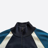 Louis Vuitton Blue, White & Black Logo Track jacket