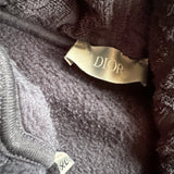 Dior Navy Oblique Towel Hoodie