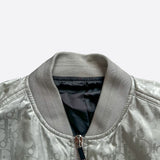 Dior Silver Oblique Bomber Jacket