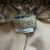 Gucci Tan Monogram Striped Track Pants