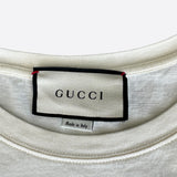 Gucci White & Red Mouth Logo T-Shirt