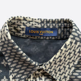 Louis Vuitton Nigo Grey Giant Damier Monogram Button Up Shirt