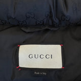 Gucci Black GG Monogram Puffer Jacket