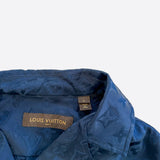 Louis Vuitton Supreme Blue Monogram Pajama Shirt