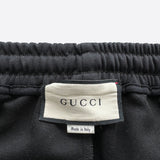 Gucci Black GG Monogram Striped Trackpants