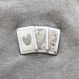 Dior Kenny Scharf Grey Cards Sweater