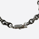 Chrome Hearts Silver Paperchain Bracelet