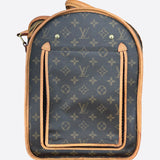 Louis Vuitton Brown Monogram Dog Carrier