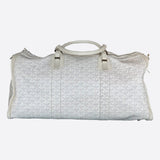 Goyard White Boston 50 Duffel Bag