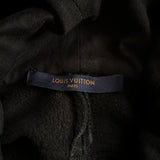 Louis Vuitton Black Circle Cut Monogram Hoodie