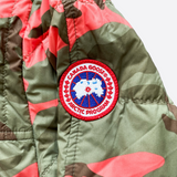 Canada Goose Fire Bud Camo Cabri Hoodie Men's Jacket