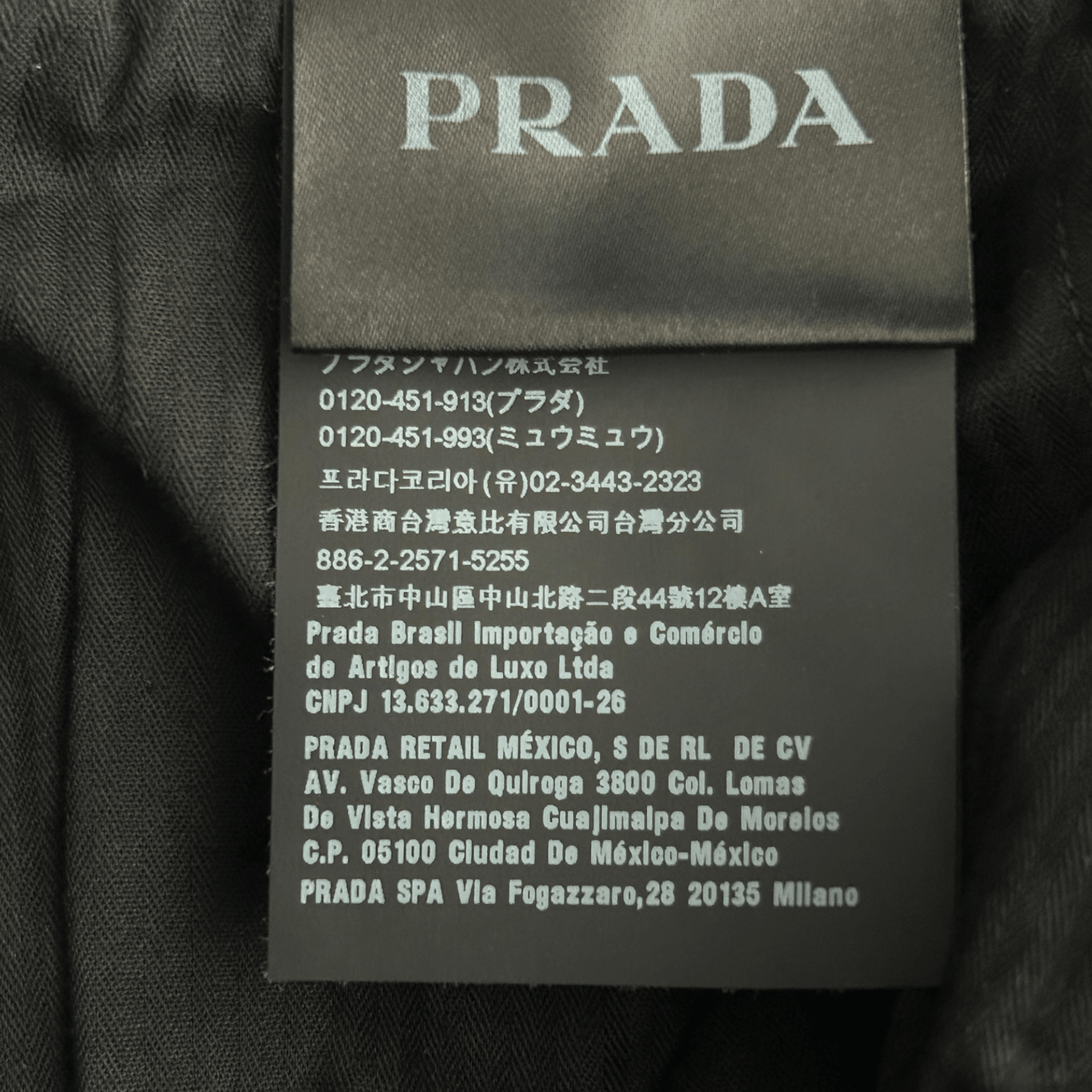 Prada Black Nylon Logo Track Pants - Morely TrendsPrada Type here:)