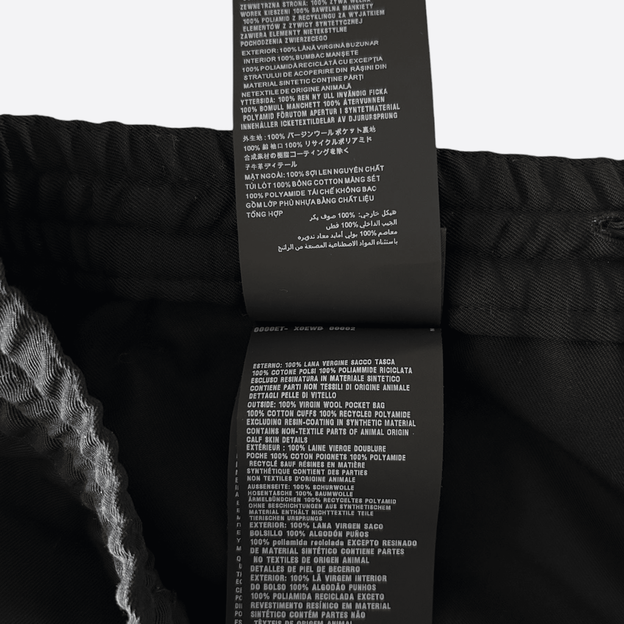 Prada Black Triangle Logo Cargo Pants - Morely TrendsPrada Type here:)