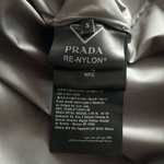 Prada Brown Re - Nylon Button Up Overshirt - Morely TrendsPrada Type here:)